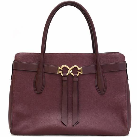 kate spade Handbags - Kate Spade Deep Burgundy Satchel